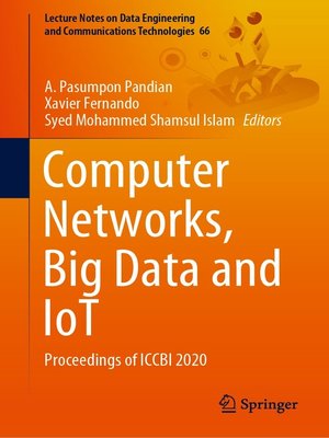 cover image of Computer Networks, Big Data and IoT